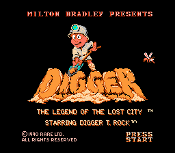 Digger T. Rock - The Legend of the Lost City